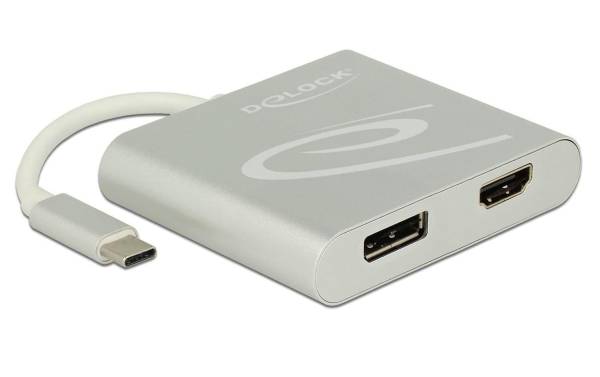 Delock Multiadapter 4K, 30 Hz USB Type-C – HDMI/DisplayPort