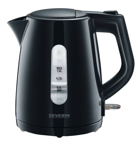 SEVERIN Wasserkocher WK 3410, 1,0 Liter, schwarz