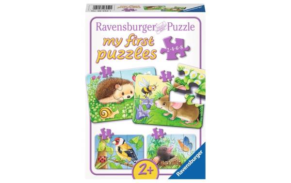 Ravensburger Kleinkinder Puzzle Süsse Gartenbewohner