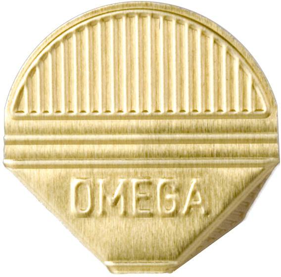 Eckklammern gold 1000 Stück OMEGA 1000/82
