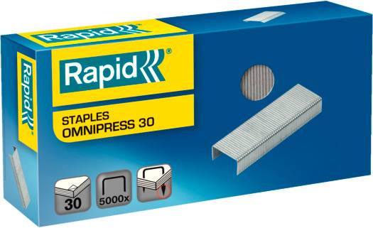Heftklammern Omnipress 30 5000 Stück RAPID 5000560