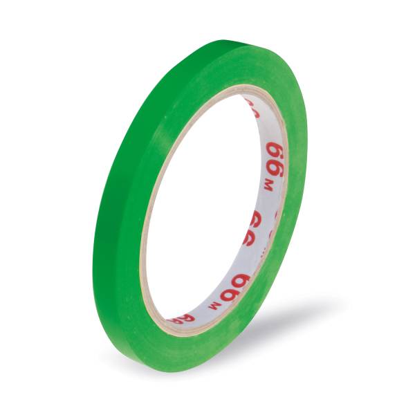 Klebeband (PVC) grün 9mm x 66m für Schließgerät 67999 – 1 Stück