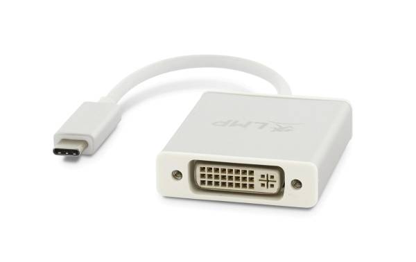 LMP Adapter USB-C – DVI-D Silber