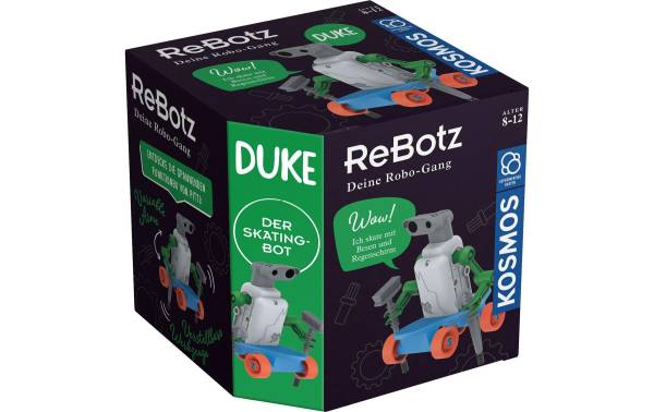 Kosmos Experimentierkasten ReBotz: Duke der Skating-Bot