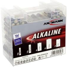 ANSMANN Alkaline "RED" Batterie Box, 35er Box