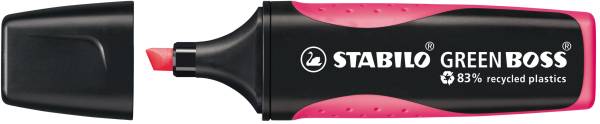 Textmarker GREEN BOSS 2-5mm pink STABILO 6070/56