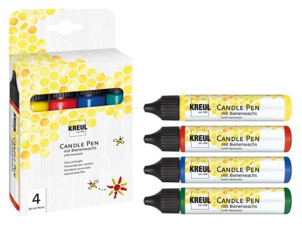 KREUL Candle Pen, 4er-Set