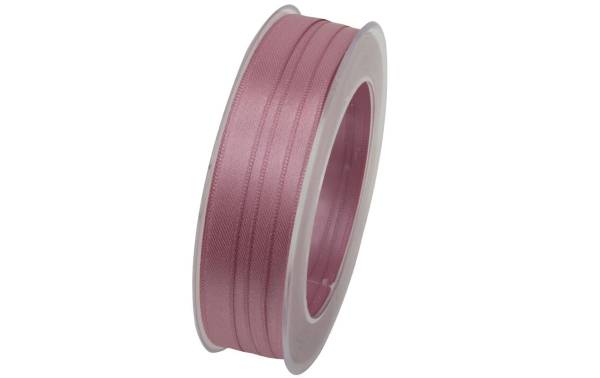 GOLDINA Satinband 10 mm x 25 m, Rosa, 1 Stück