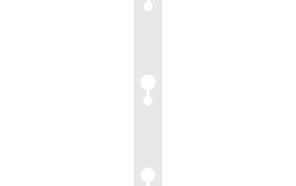 I AM CREATIVE Girlandenband 5 m Weiss
