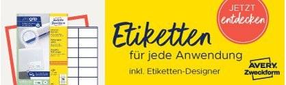 AVERY Zweckform Universal-Etiketten, 105 x 148 mm, weiß