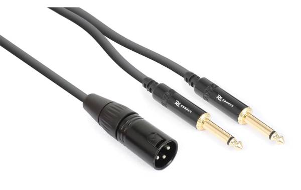 PD Connex CX56-1 XLR 3 Pole, male – Klinke 6.3mm, male 1.5 m