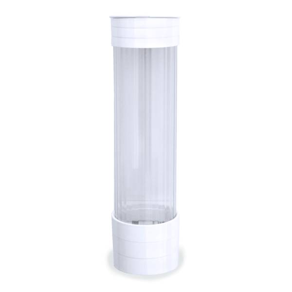 Spender (PS) weiß für Becher 70mm – 1 Stück