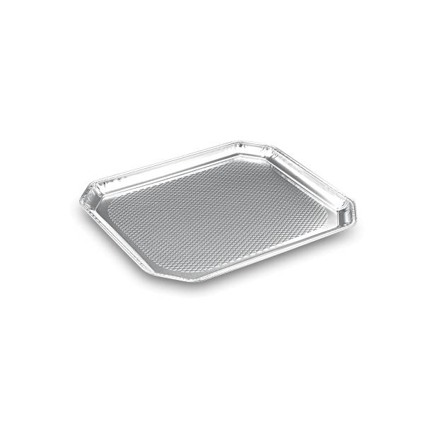 Catering-Platte (ALU) eckig 37,5 x 28 cm – 5 Stück