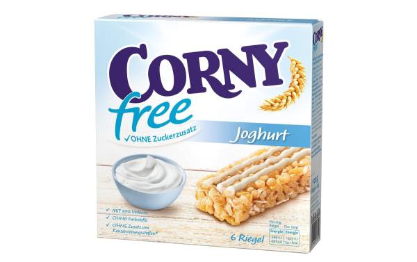 Corny Riegel Free Joghurt 6x 25 g