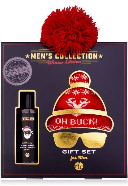 ACCENTRA Geschenkset Mütze 150ml 6059836 MEN'S COLLECTION WINTER ED.