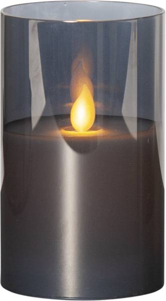 LED Pillar Kerze M-Twinkle