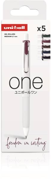 UNI-BALL Gel-Roller ONE 0.7mm UMNS/07/5 PF organic colors