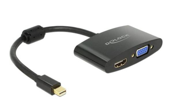 Delock Adapterkabel Mini-DisplayPort – HDMI/VGA