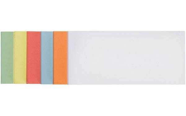 FRANKEN Moderationskarte, Rechteck, 205 x 95 mm, sortiert