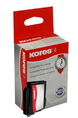 KORES Tintenpatrone schwarz LC-1000BKKOR zu Brother MFC-240C 20ml