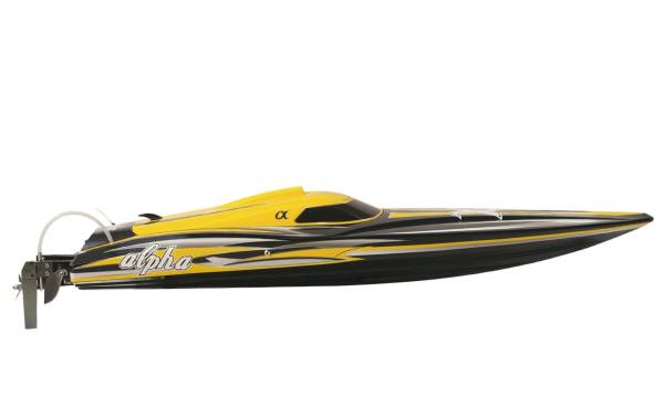 Amewi Speedboot ALPHA 4-6S Gelb ARTR