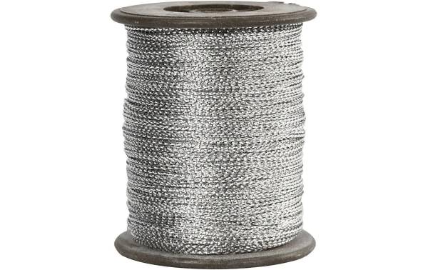 Creativ Company Anhängerband 0.5 mm x 100 m, Silber