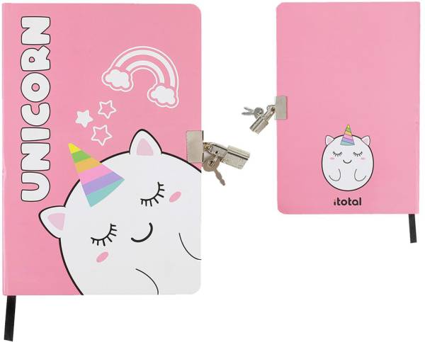 ROOST Tagebuch Einhorn XL1848 Einhorn, dotted