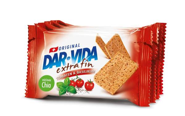 DAR-VIDA Snack extra fin Tomaten &amp; Basilikum 184 g