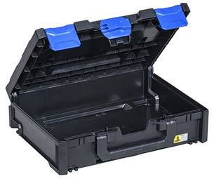 allit Aufbewahrungsbox EuroPlus MetaBox 145, schwarz/blau