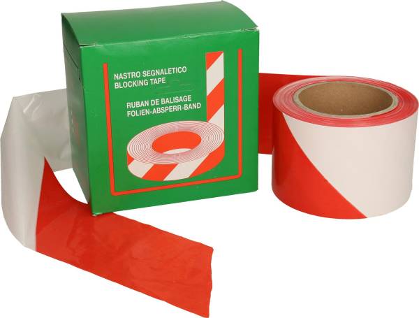 NEUTRAL Absperrband 75mmx200m 20.80.960.00.646 weiss/rot