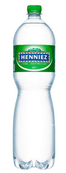 Mineralwasser grün PET 1.5lt 6 Stück wenig Kohlensäure HENNIEZ 8241