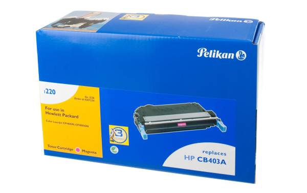 Pelikan Toner 1220 ersetzt hp CB403A, magenta