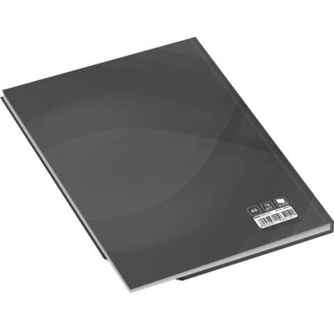 RNK Verlag Notizbuch "notes carbon black", DIN A5, liniert