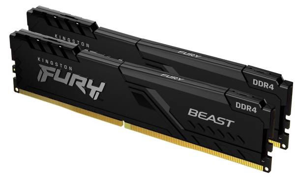 Kingston DDR4-RAM FURY Beast 3200 MHz 2x 8 GB