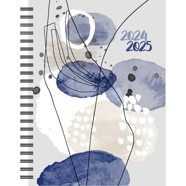 HERLITZ Schüleragenda Blue 24/25 7191350 1W/2S, FSC 15.5×19.9cm