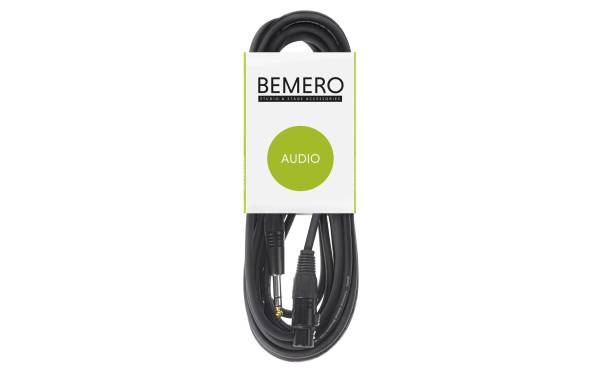 Bemero XLR-Kabel XLRf – 6.3 Klinken 6 m symmetrisch