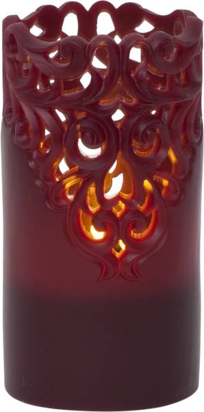 LED Pillar Kerze Clary