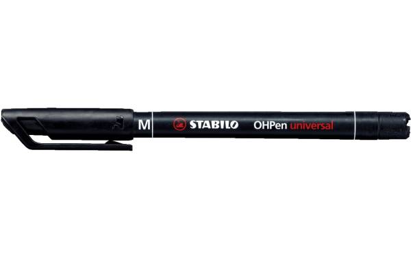 OHP Pen permanent M schwarz STABILO 843/46