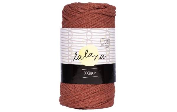 lalana Wolle Xxlace 250 g, Rostbraun