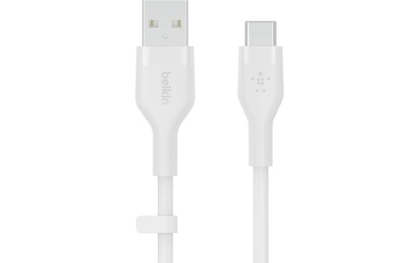 Belkin Boost Charge Flex USB-A to USB-C Cable, 2m – white