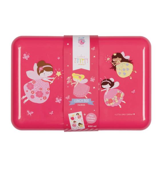 Lunchbox Fairy pink 18x6x12cm ALLC SBFAPI24