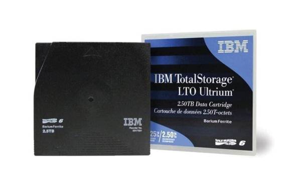 LTO Ultrium 6 2.5/6.25TB Data Tape IBM 00V7590