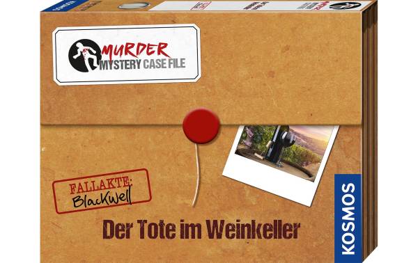 Kosmos Partyspiel Murder Mystery Case File: Der Tote im Weinkeller