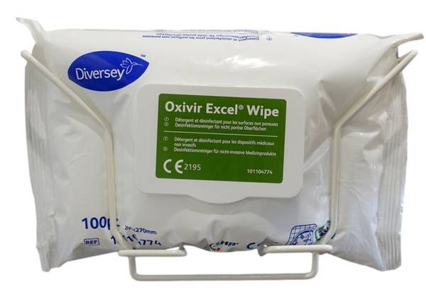 Montageset für Wand- & Trolley Halterung von Oxivir Excel Softpack