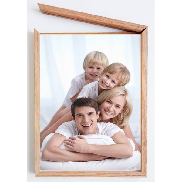 DEBEX Wechselrahmen 21×29,7cm H3201V210297 Holz, magnetisch Eiche