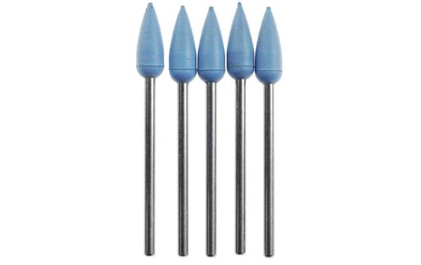 Proxxon Polierer Silikon Geschossform, 5 Teile