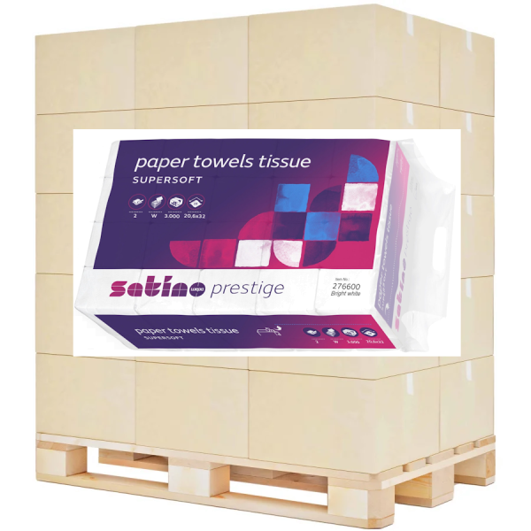 Palette – Faltpapier Satino Prestige W-Falz 2-lagig 20,6x32cm