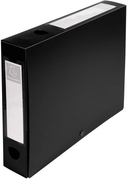 Archivbox A4 schwarz, schwarz EXACOMPTA 59631E