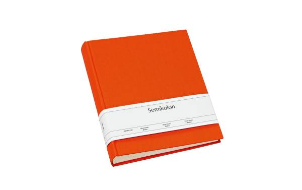 Semikolon Fotoalbum Classic Medium 21.6 cm x 25.5 cm Orange