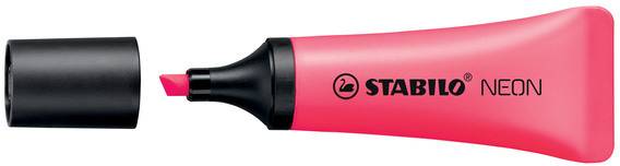 Textmarker Neon 2-5mm rosa STABILO 72/56